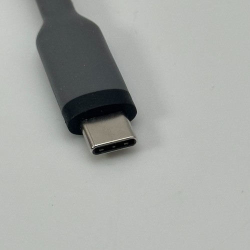 Acoustix Black Rugged Audio Adapter 3.5mm to USB-C Connector DURABLE - Photo 3 sur 12