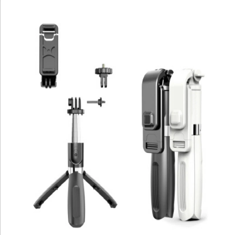 Bluetooth Scalable Selfie Stick Extension Pole with Tripod Cellphone Holder - Image 4 of 4