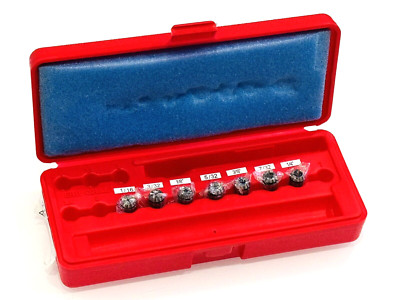 ACCUPRO  1/16 to 1/4'' CAPACITY ER11 ER COLLEC SET 7PCS INCREMENT OF 1/32''