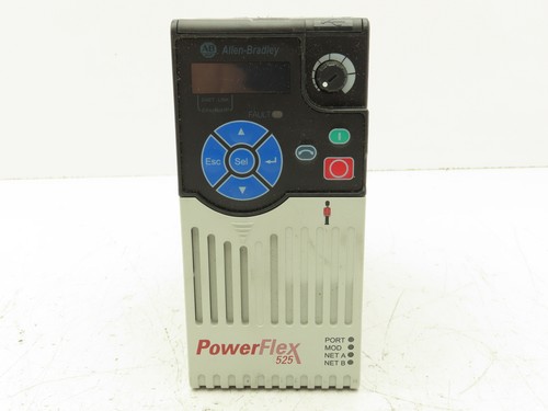 New Sealed Allen Bradley 25b-d4p0n104 Powerflex 525 2hp Ac Drive Us