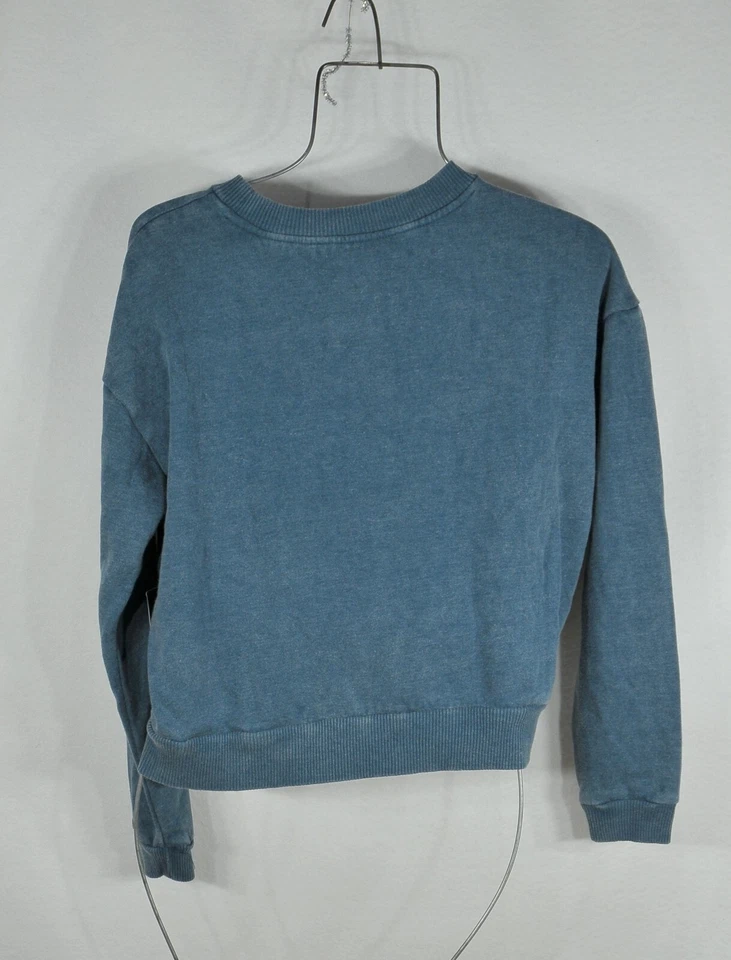 90 degree by reflex woman Pullover fleece XL long sleeve blue ocean silk NWT - Image 2 of 4