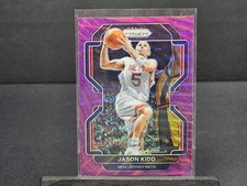 2021-22 Panini Prizm JASON KIDD PURPLE WAVE #244 New Jersey Nets