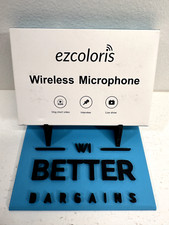 Wireless Lavalier Microphone 1 For iPhone Audio Video Recording NEW