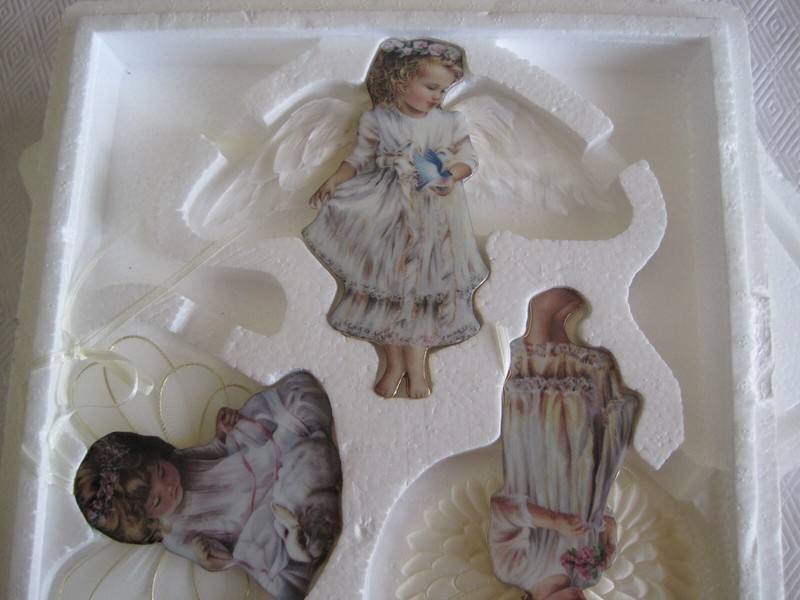Auth. Heaven's Little Angels, Gentle Guardian, Loving Kindness, Garden Miracle