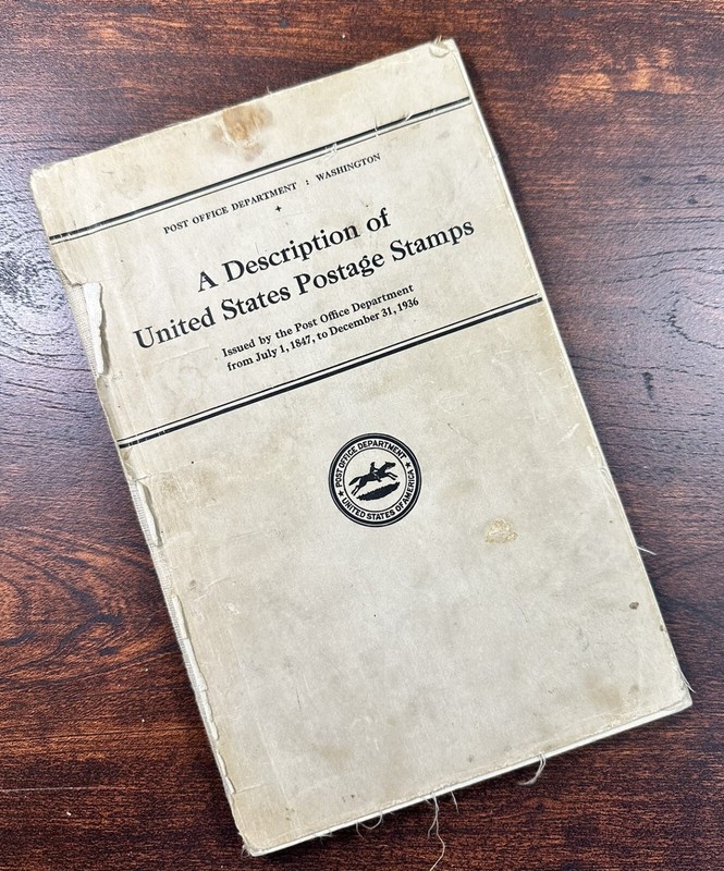 1937 Edition of A Description of US Postage Stamps