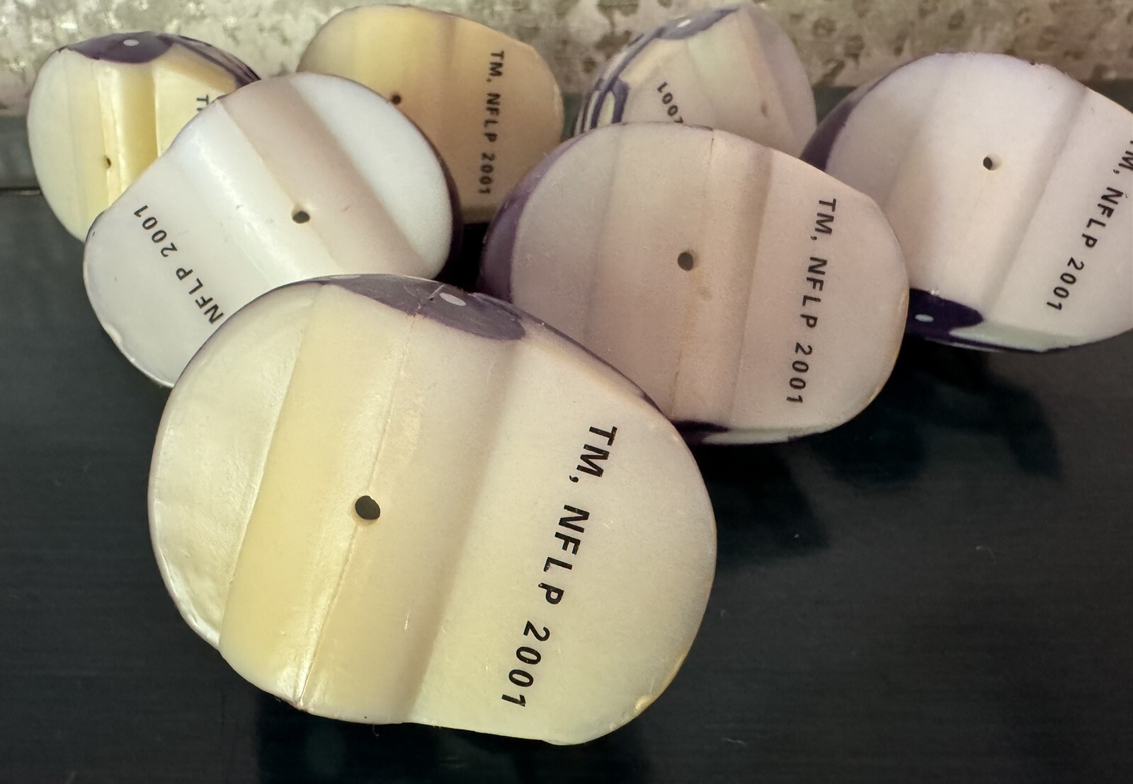 Minnesota VIKINGS Football Helmet String Light Covers Indoor/Outdoor 7 Pre-Owned