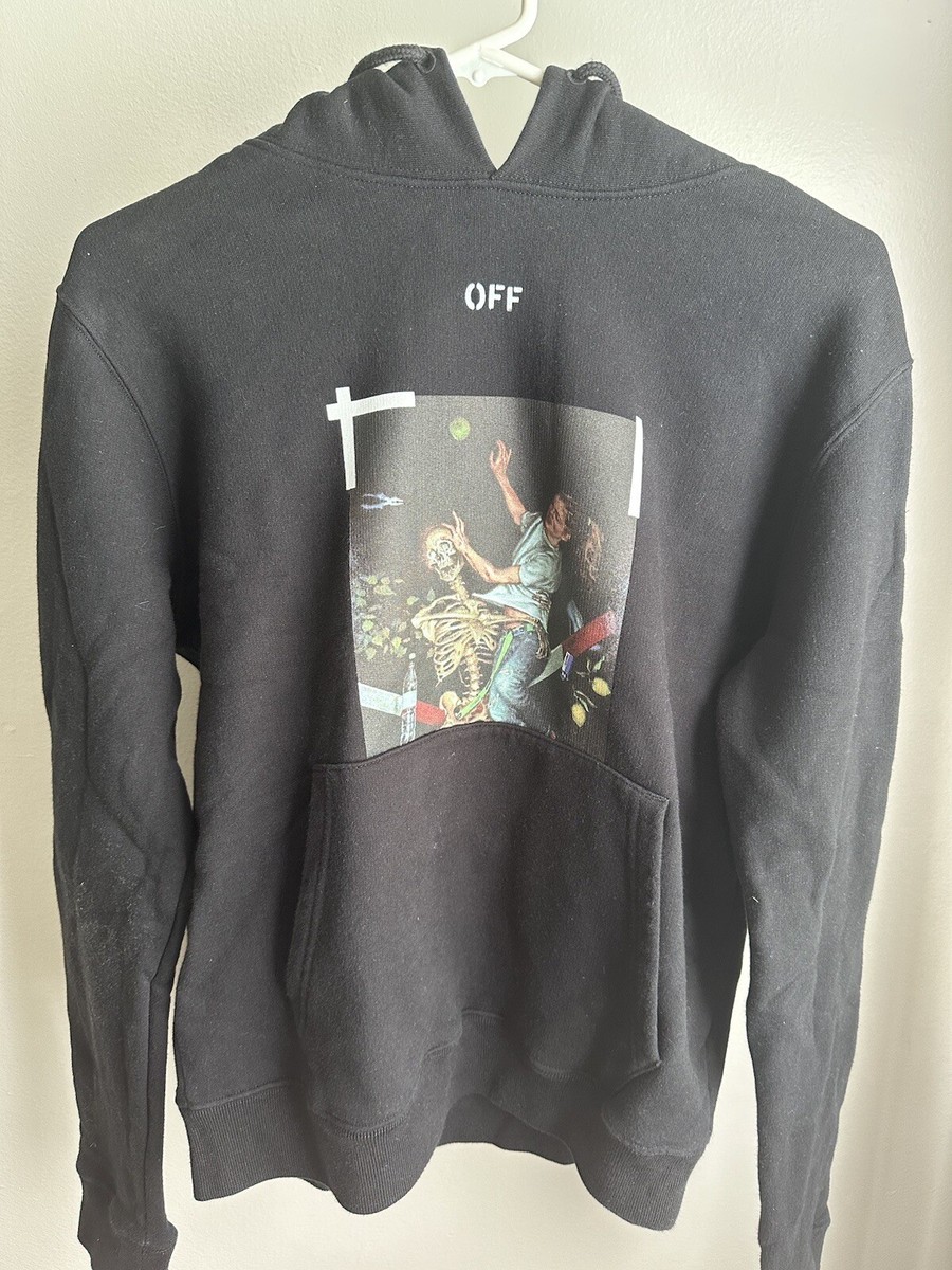トップス OFF-WHITE PASCAL PRINT SLIM HOODIE 20AW Buy Off-White Pascal Print Slim Hoodie 'Black/White