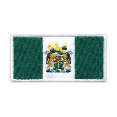 Flagge von Rhodesien 1968-1979 - 2,6'' Aufnäher/Abzeichen bestickt