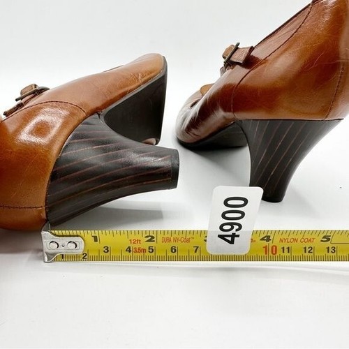 Jeffrey Campbell Women's Handmade Ibiza Last Retro Vintage Mary Janes Sz 9.5M - Picture 12 of 12