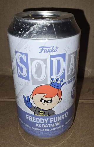 Funko Vinyl Soda: Freddy Funko - Freddy Funko as Batman(Sealed)