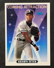 Free Shipping 1993 Topps Baseball # 800 Coming Attractions Shawn Jeter RC NM