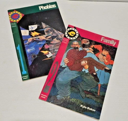 Fast Forward Comic #1 Phobias #2 Family Kyle Baker Grant Morrison Piranha Press