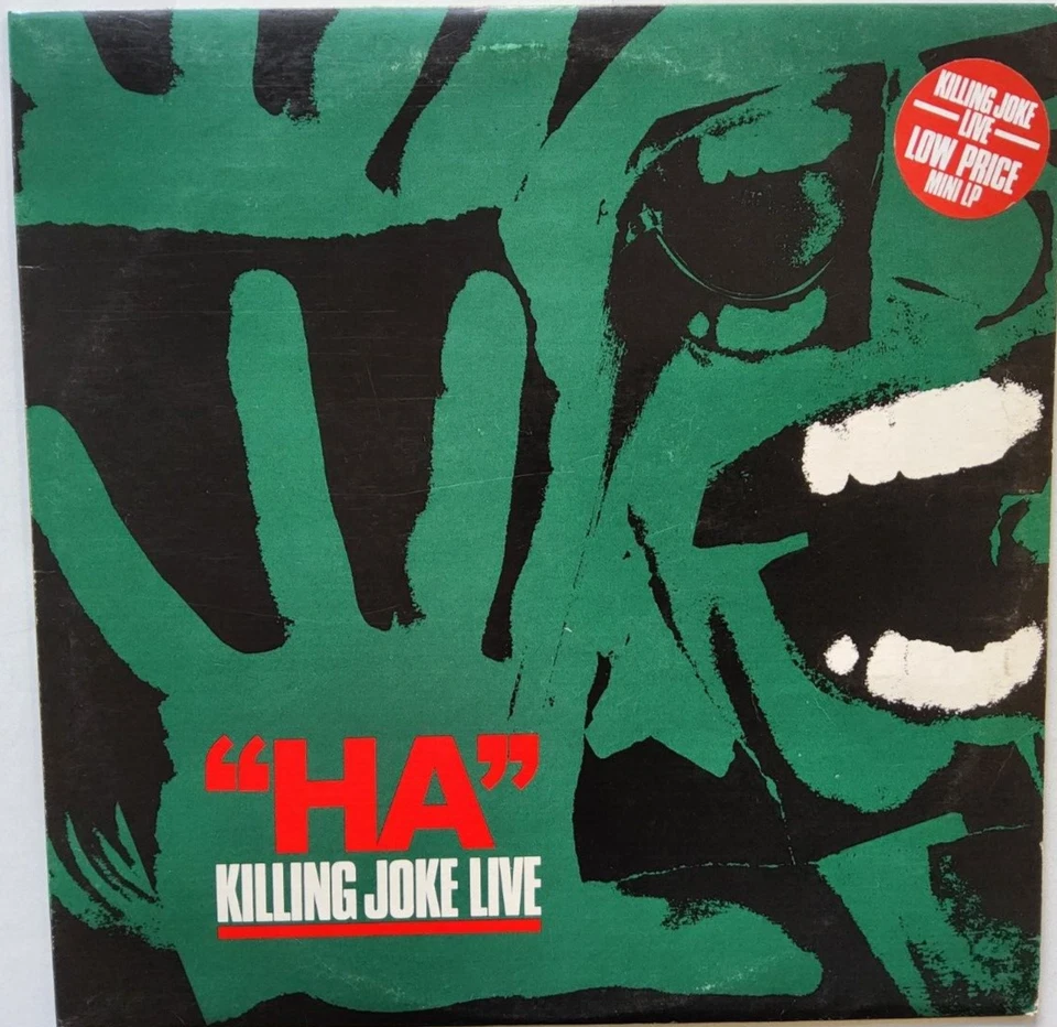 Killing Joke – "Ha" Killing Joke Live 1982 Limited edition 10" mini album vinyl Foto 3 de 4