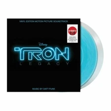 TRON Legacy Soundtrack by Daft Punk / Various Artists (2-LP Blue Vinyl, 2021)