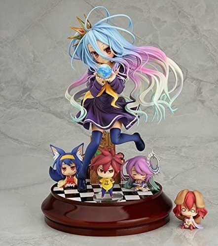No Game No Life White 1/7 Scale ABS & PVC Painted Finished Product Figure - 第 2/8 張圖片