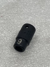 6mm SK Hand Tools 1/4" Drive, 6 Point, Metric Impact Socket, USA Made, 31046