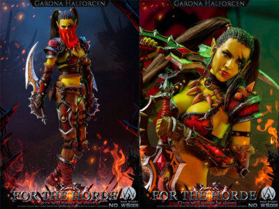 WAR STORY WS008 WOW Garona Orc Female Assassin 1/6 Figure In Stock