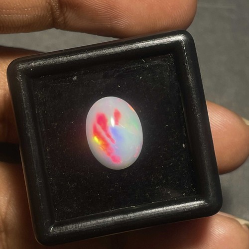 11.40 Carat Natural Ethiopian Fire Opal Lot - Certified Loose Cabochon Gemstones For Jewelry Making