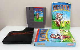 Nintendo NES Open Tournament Golf Video Game CIB Working MARIO Golf Orginal Box