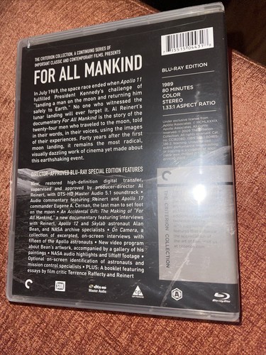 For All Mankind (Criterion Collection) (Blu-ray, 1989) - 第 2/2 張圖片
