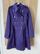 Green W Envy Purple Rain Coat Size M/l Nwot
