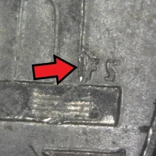 2016-P Jefferson Nickel Circulated Die Chip on "FS" Error/Variety Philadelphia