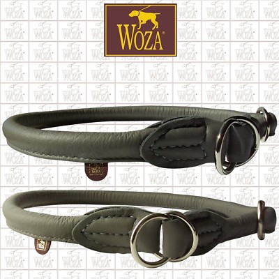 WOZA Premium Würger Stopper Vollleder Lederhalsband Soft Rindnappa Choke WZ9668X