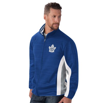 NHL Toronto Maple Leafs G-III Power Forward Jacke Track Jacket Trainingsjacke