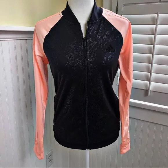 Adidas peach hotsell track jacket