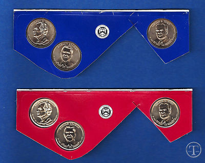 2016 P AND D BU Uncirculated Presidential Dollar Set-PD From Mint Sets ...