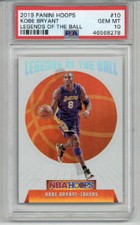 2019 PANINI HOOPS LEGENDS OF THE BALL #10 KOBE BRYANT LAKERS PSA 10 RARE