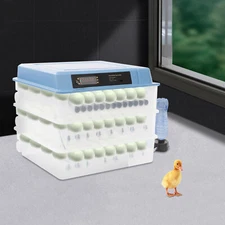 192 Egg Automatic Eggs Incubator Poultry Hatcher Digital Egg Incubating Machine