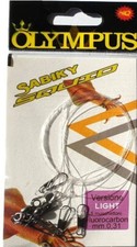 2 buste OLYMPUS SABIKI SQUID finale tataki FLUOROCARBON attacco per calamari