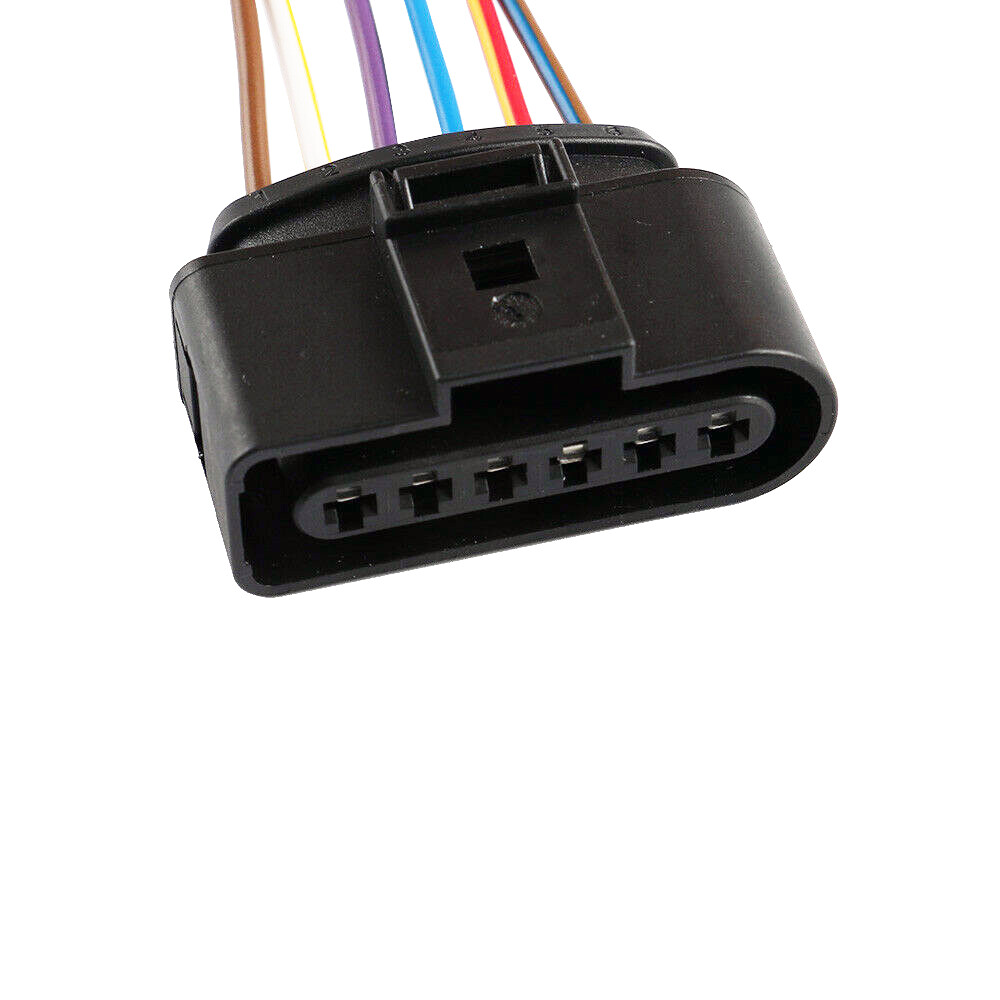 Genuine 6 Pin Plug Wiring Connector 1J0973726 For Audi VW Skoda