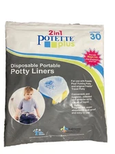 30-Count Kalencom 2in1 Potette Plus Portable Potty Liners Travel Single Use NEW 
