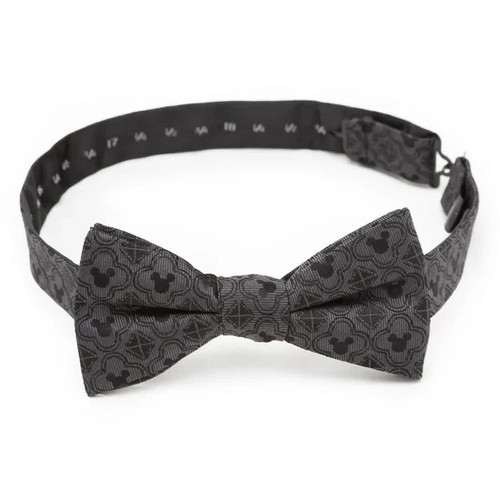 Disney Mickey Mouse Pattern Black Bow Tie - Picture 4 of 6