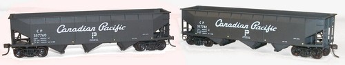 Juego de 2 tolvas triples Accurail escala HO 1208 Canadian Pacific AAR | Zustand: New