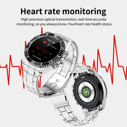 Luxury Smart Watch Dials Answer Call for Men Waterproof Sports Digital Business - 第 23/28 張圖片