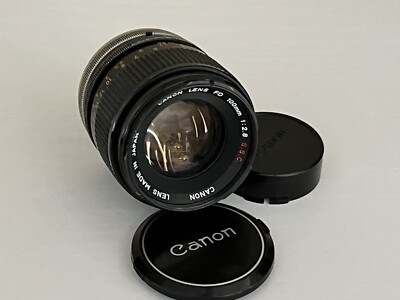 ★美品★ canon キャノン FD 100mm 2.8 s.s.c Vintage Canon FD 100mm f/2.8 S.S.C Manual Focus Telephoto