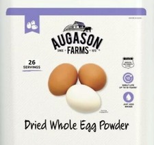 4XAugason Farms Dried Whole Egg Powder Resealable Dehydrated Emergency Food 10YR
