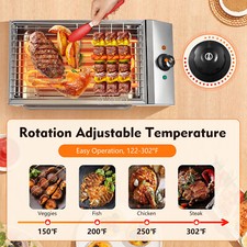 Electric 1800W Griddle Flat Top Grill Hot Plate BBQ Countertop Commercial Grills