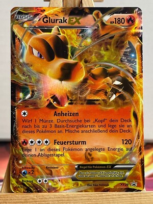 Glurak EX XY29 Black Star Promo Deutsch VG Pokemon Charizard
