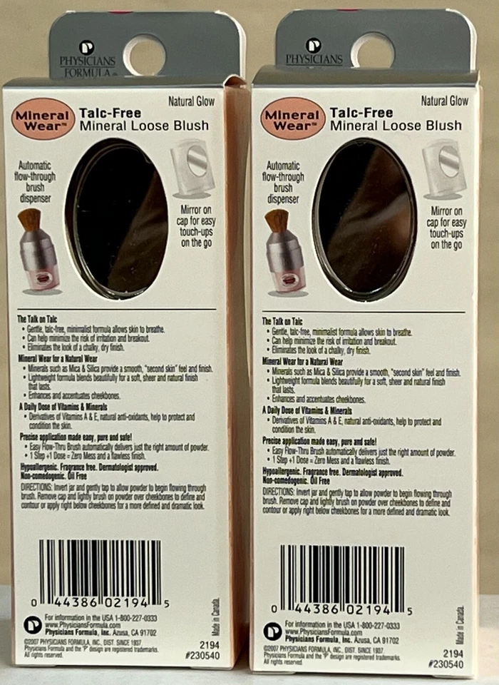 2 Physicians Formula Mineral Loose Blush - Natural Glow 2194 - Image 2 of 2