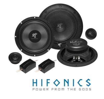 HIFONICS VX-6.2E 16.5cm (6.5'') 2 Way Component Speaker System 200 Watts