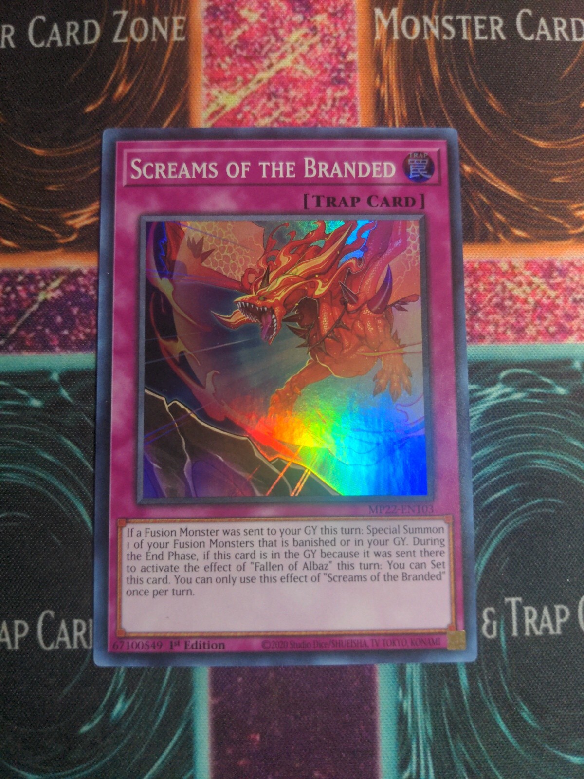 Darklord Enchantment - BLRR-EN103 - Ultra Rare 1st Edition Yu-Gi-Oh! Card - View #11