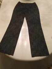 Women's Merona Gray Black Casual Pants Rayon blend packets Size 4 see pic