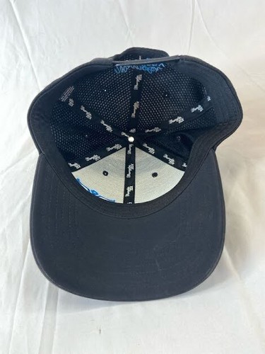 Wrangler 20x Baseball Cap Snapback Hat Black and Blue Embroidered Logo OSFM - Picture 7 of 10