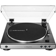 Audio-Technica AT-LP60X Fully Automatic Belt-Drive Turntable - Gunmetal