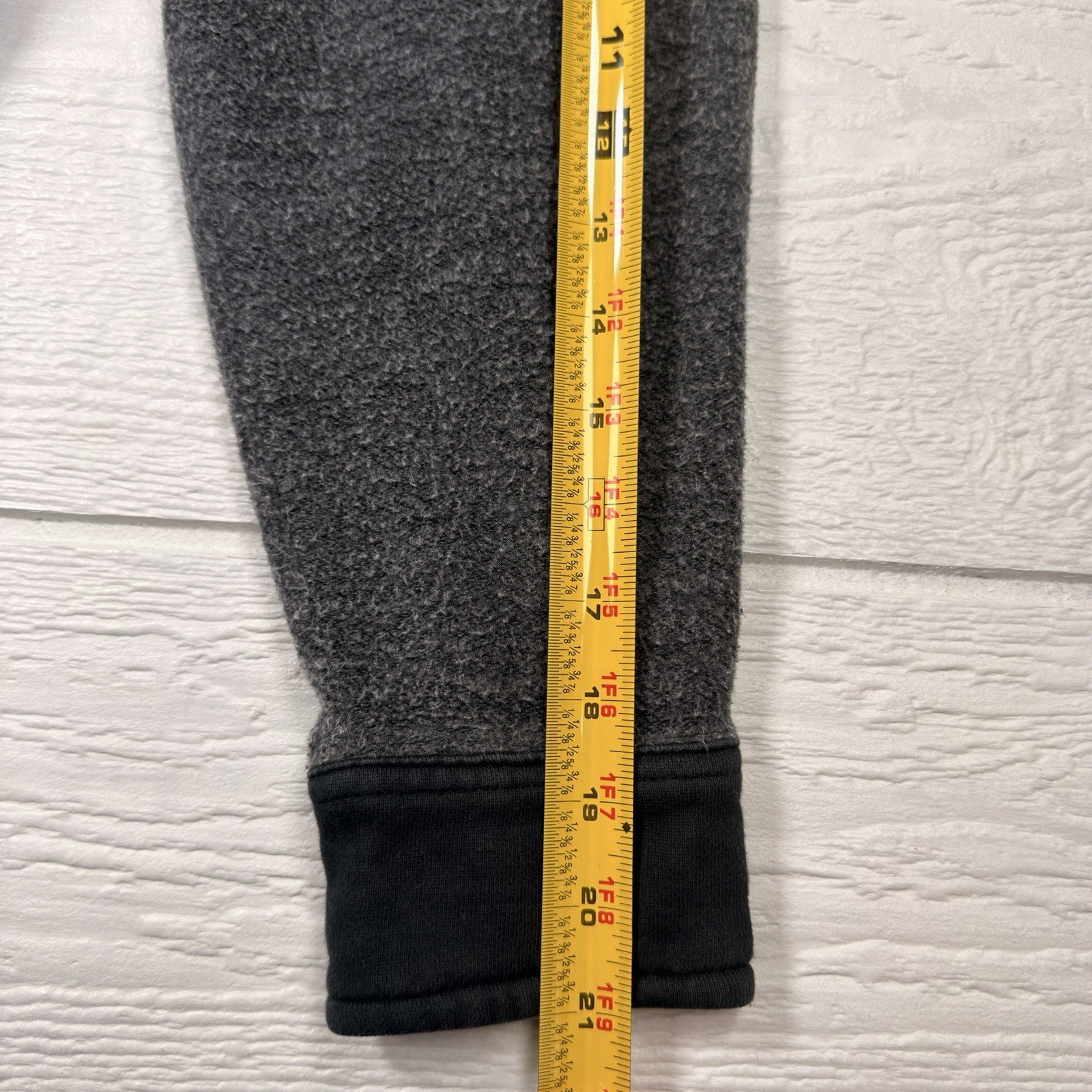 Gray Oversized Shacket Jacket Cozy Distressed Wom… - image 11