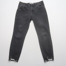 KanCan Janesville High Rise Ankle Skinny Jeans Black Size 13 / 30 Crop Stretch